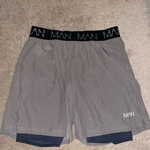 Boohoo man 7” lined shorts - 3 pocket